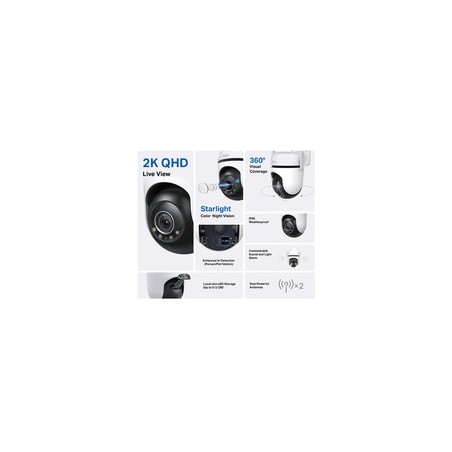 TP-LINK TAPO C520WS Security Camera - Crystal Clear 1080P Video, Smart Motion Detection & Night Vision